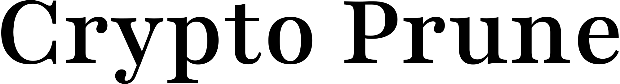 cryptoprune