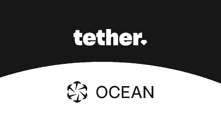 Tethers will be used to deploy hashrates in the ocean and advance decentralized Bitcoin mining infrastructure.