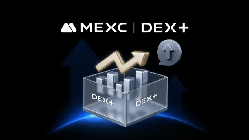 Innovative transaction login via MEXC DEX+ external wallet