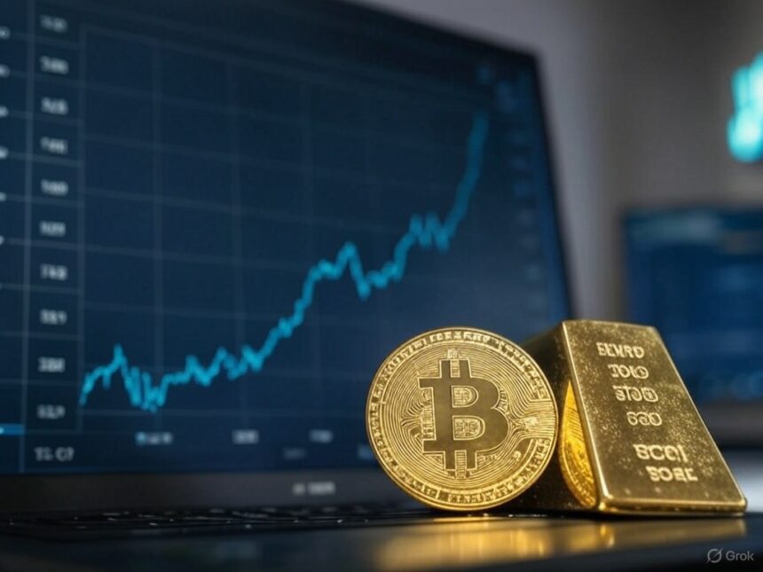 Bitcoin quickly restored its correlation with gold