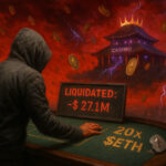 Zkasino Scammer's dangerous Ethereum trade backfires with a loss of $27 million amid market turmoil