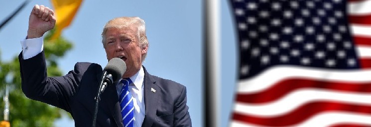 Bitcoin approaches $100,000 as Trump teases "large" trade deals