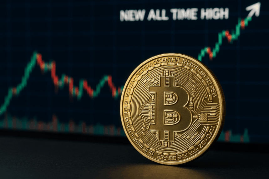 Bitcoin $3,000 from the new historic maximum