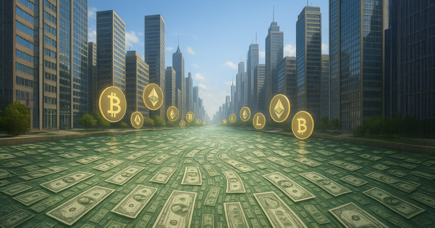 Bitcoin and Ethereum are leading the influx of $2 billion in crypto investments amid the market shift