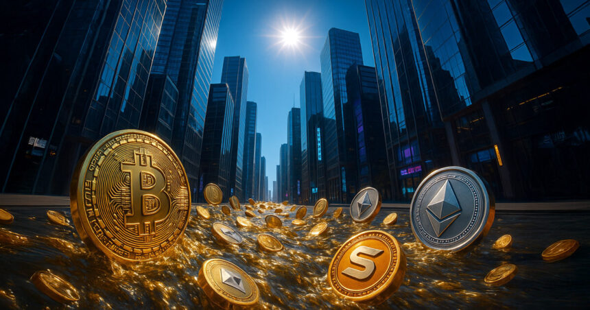 Bitcoin, Ethereum, is leading the $1.9 billion crypto influx as investors become more visible beyond Middle East tensions