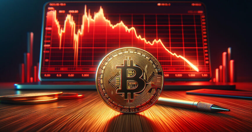 Bitcoin falls to a monthly low that triggers a $464 million liquidation amid uncertainty in global markets