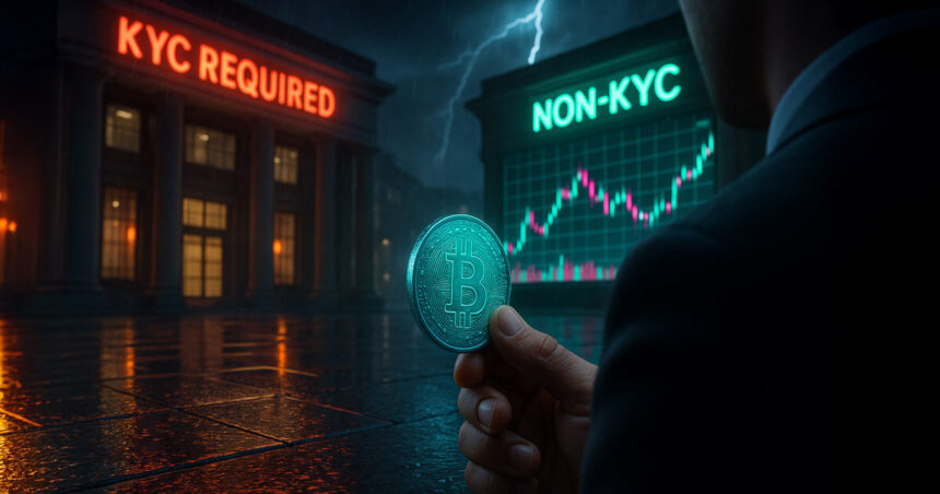 Bitcoin liquidity moves to non-Kyc exchanges when the US thins