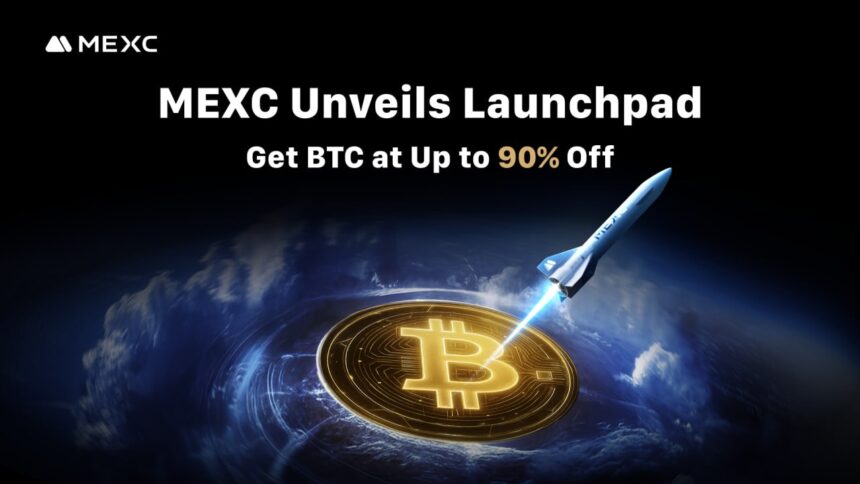 Buy Bitcoin with up to 90% discount on the new MEXC LaunchPad