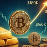 Bitcoin Mirrors Gold’s Path – Analyst Sets Cycle Top Targets At $160K-$180K