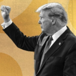 Solana Trump NFTS airdropped to Crypto Dinner guests - Already on sale for $16K