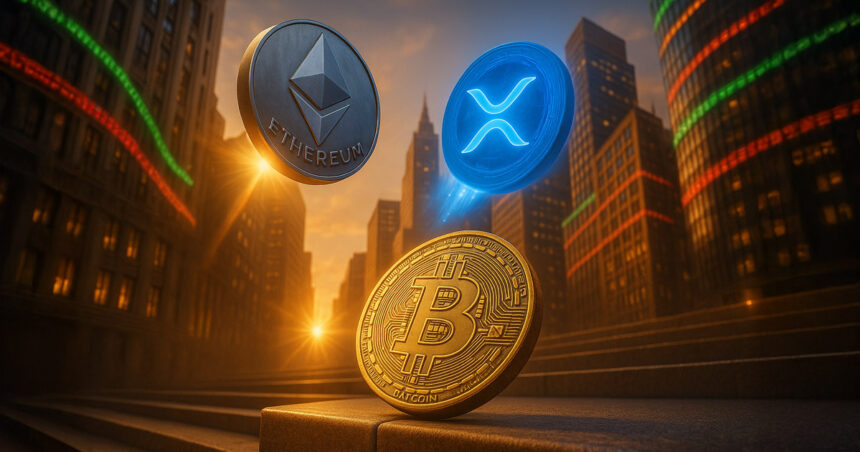 Ethereum and XRP steal spotlight with daily profits after Bitcoin regains $106K