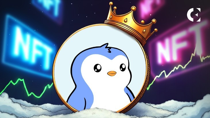 Pengu's 385% Surge fires Pudgy Penguins into the second largest NFT ranking