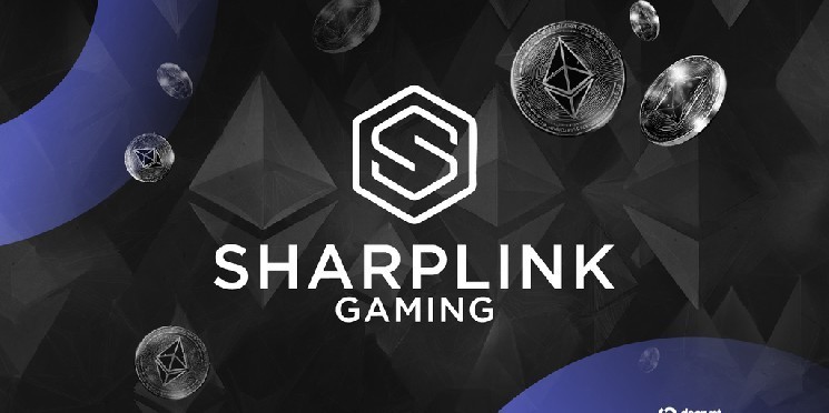 Ethereum Treasury Sharplink shares plummet 20% amid a $6 billion plan to buy more ETH