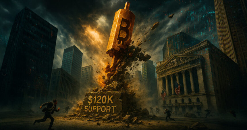 Bitcoin slips below $120K amid US inflation concerns and a $461 million liquidation storm