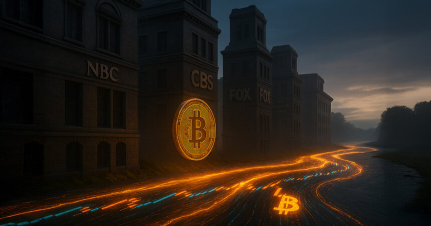 Research finds gaps in mainstream Bitcoin coverage, revealing institutional investors