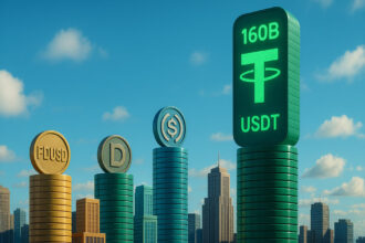 Tether Mint will fill $2 billion with USDT when supply reaches a record $160 billion