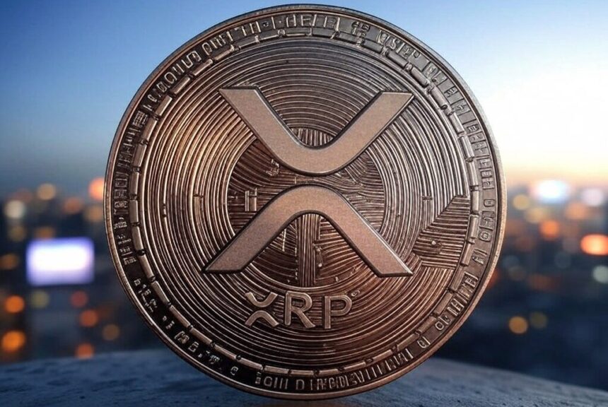 What price will XRP be received when the bullish flag breaks?