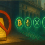 Gold is legally prohibited from what BTC, XRP, TON and ETH currently go to Wall Street