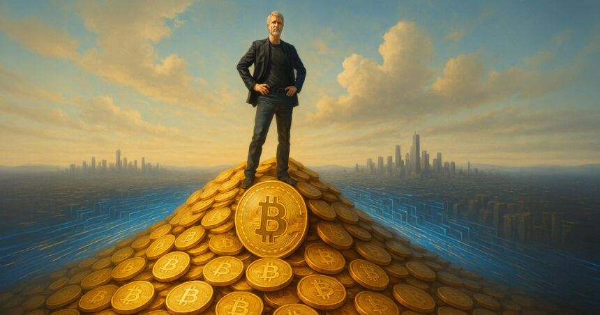Michael Saylor says it's competitive to own 628K BTC or 7% of the supply. 160 companies are currently HODL
