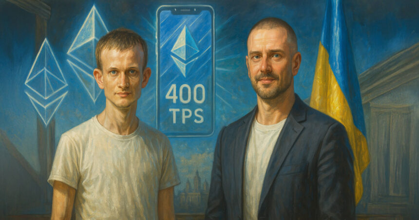 400 TPS and "Ethereum on your phone": Vitalik Buterin & Tomasz K. Stańczak dropped big news on Ethkyiv 2025