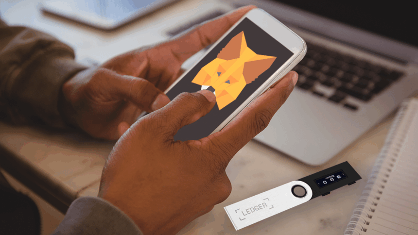 MetaMask allows you to open and create wallets in Google and Apple