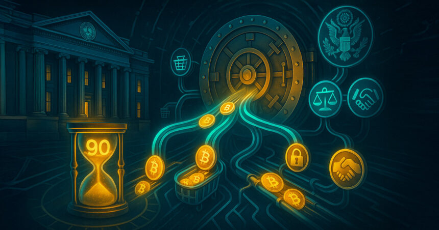 US Bitcoin Reserve can emit 40kBTC faster than Minor Mint over the next 90 days