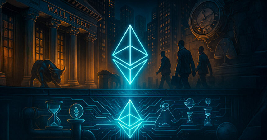 Ethereum, located to replace Wall Street infrastructure, remains undervalued by investors