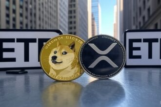 XRP and Doge were launched today on the US Stock Exchange