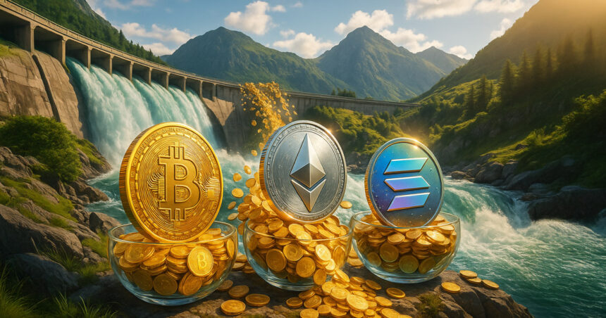 Bitcoin fund trading volume surges to record $10 billion due to President Trump's tariffs on China