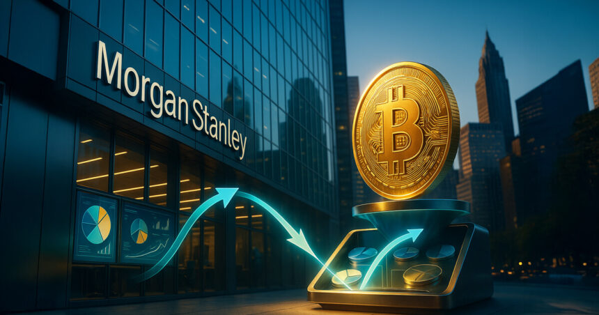 Morgan Stanley's new investment guidance can lead up to $80 billion to Bitcoin