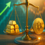 Why is the price of gold rising while Bitcoin is struggling?