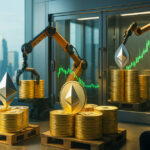 After Bitcoin crashed, financial institutions acquired 128,718 ETH as a buyout.