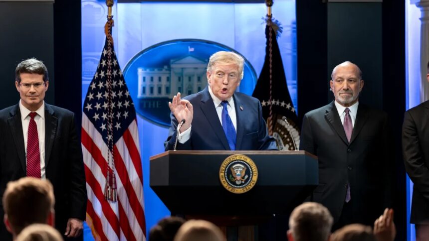 President Trump supports cryptocurrencies against quantum risks